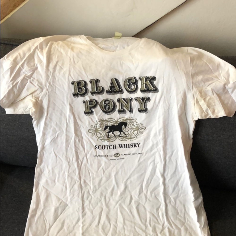 Black Pony Scotch Whiskey T-Shirt